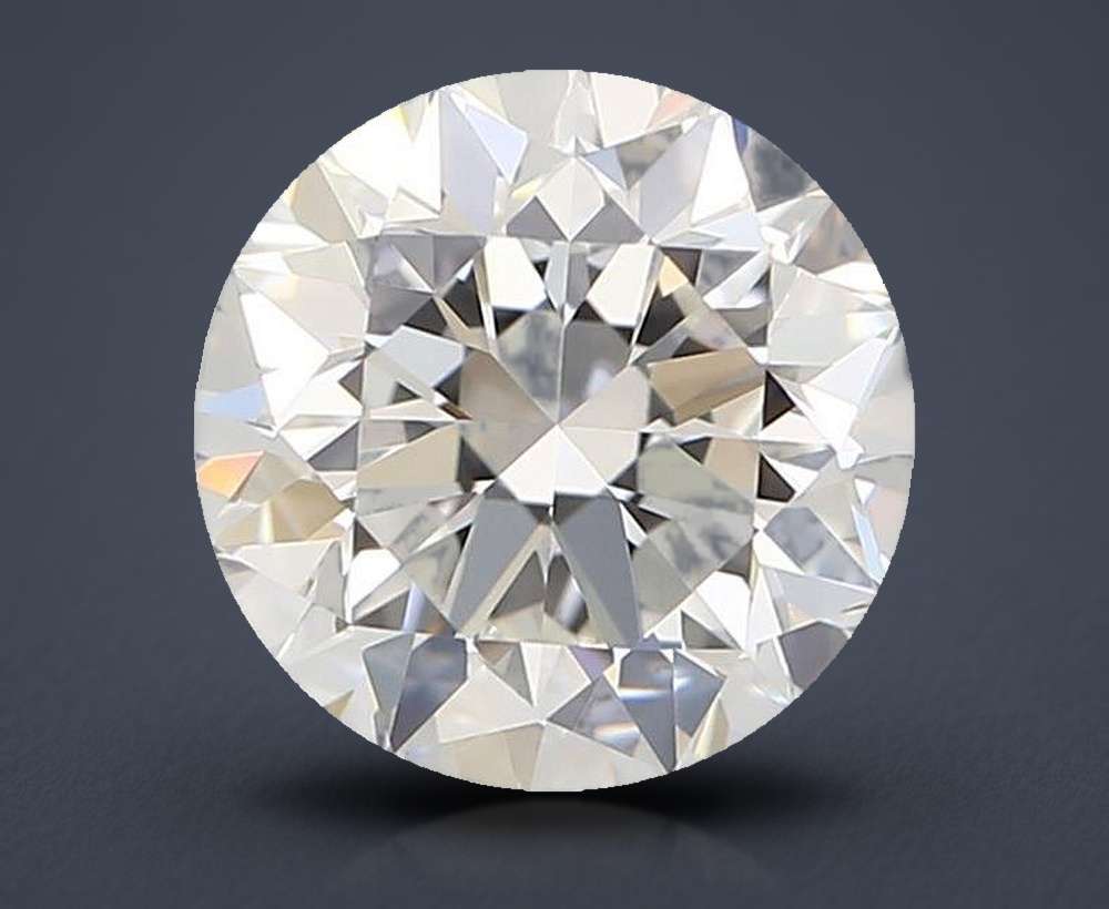 1.01ct F VVS2 Very Good Cut Round Diamond