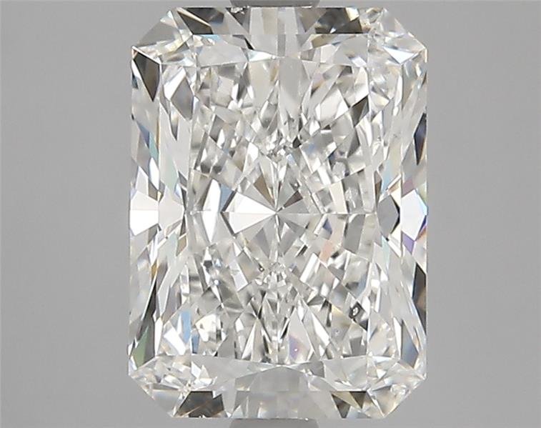 3.03ct H SI1 Rare Carat Ideal Cut Radiant Diamond