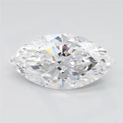 2.02ct D VVS1 Very Good Cut Marquise Lab Grown Diamond