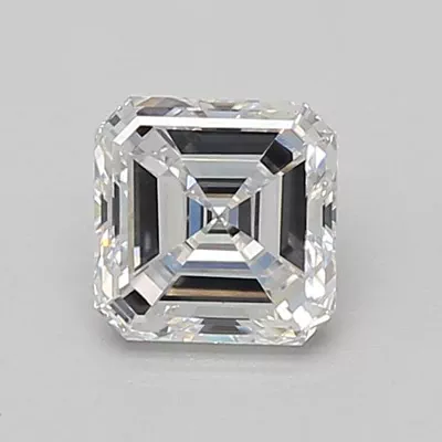 0.95ct D VS1 Very Good Cut Asscher Lab Grown Diamond