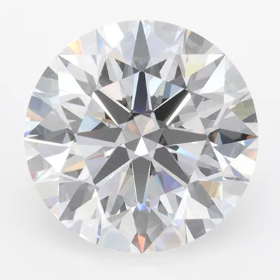 4.07ct D FL Rare Carat Ideal Cut Round Lab Grown Diamond