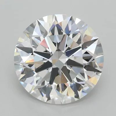 2.51ct D VVS1 Rare Carat Ideal Cut Round Lab Grown Diamond