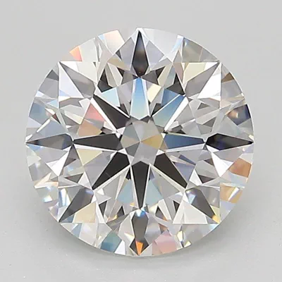 2.04ct E VS1 Rare Carat Ideal Cut Round Lab Grown Diamond