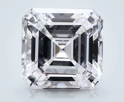 10.02ct F VVS2 Rare Carat Ideal Cut Asscher Lab Grown Diamond