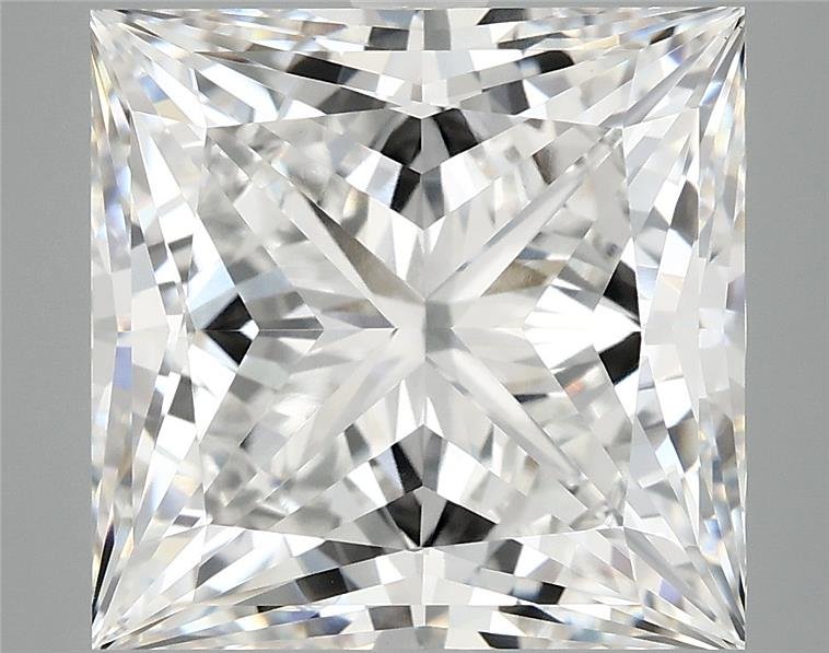 7.81ct E VVS2 Rare Carat Ideal Cut Princess Lab Grown Diamond