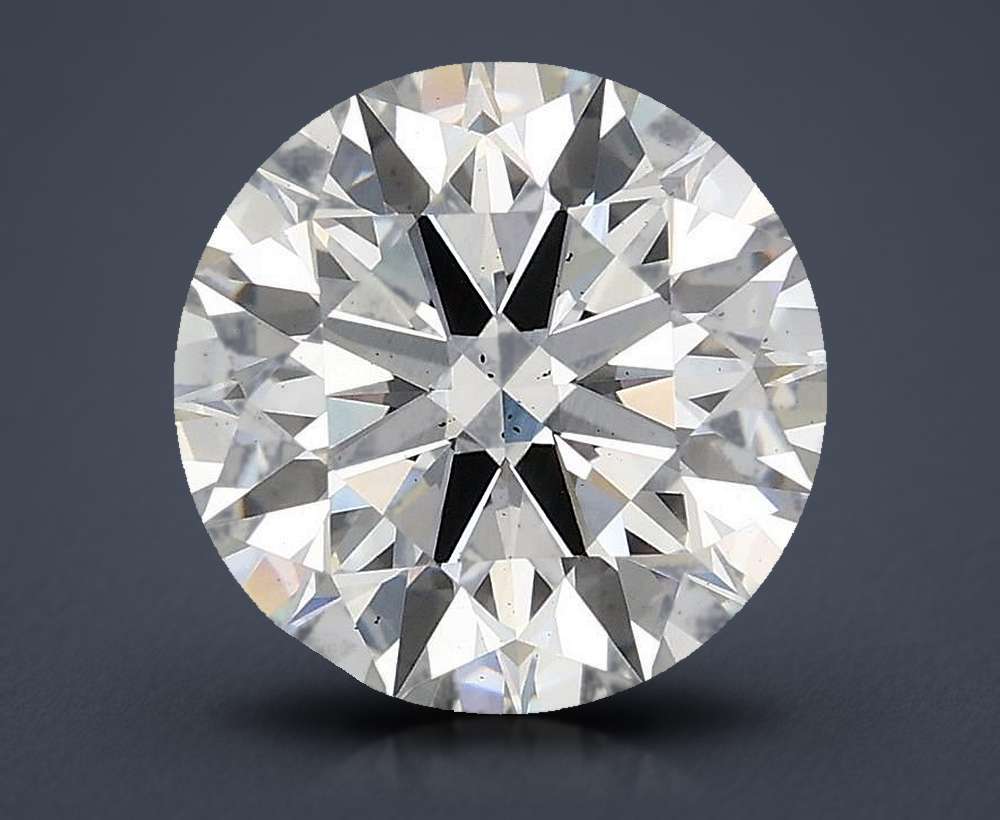 3.02ct F SI1 Rare Carat Ideal Cut Round Lab Grown Diamond