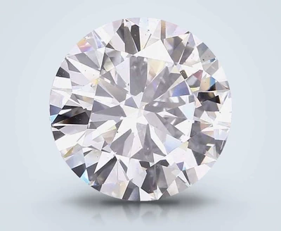 24.89ct F VS2 Good Cut Round Lab Grown Diamond