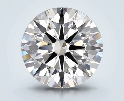 3.07ct H VVS2 Rare Carat Ideal Cut Round Lab Grown Diamond