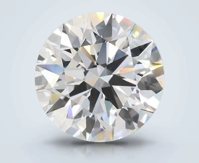 4.10ct D VVS1 Rare Carat Ideal Cut Round Lab Grown Diamond