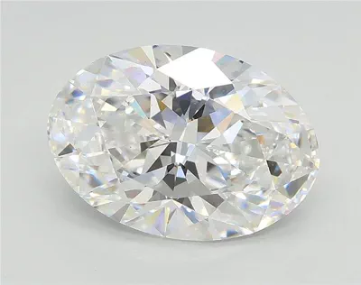 2.02ct E VS2 Rare Carat Ideal Cut Oval Lab Grown Diamond