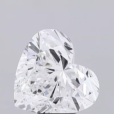 7.04ct D VS2 Rare Carat Ideal Cut Heart Lab Grown Diamond