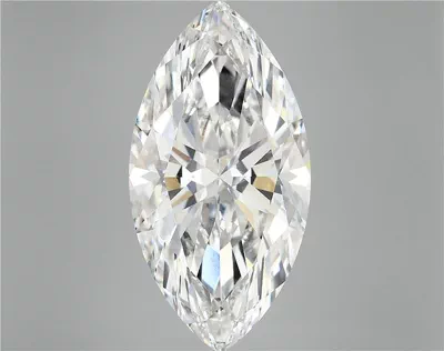 11.18ct E VVS2 Rare Carat Ideal Cut Marquise Lab Grown Diamond
