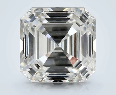 3.06ct E VS2 Rare Carat Ideal Cut Asscher Lab Grown Diamond