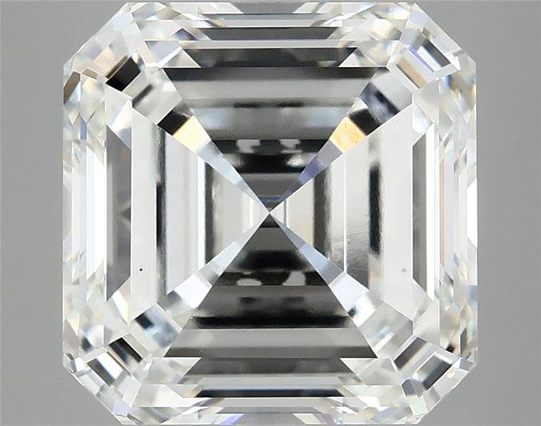 7.03ct F VS1 Excellent Cut Asscher Lab Grown Diamond