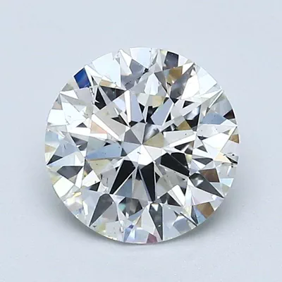 1.54ct H SI1 Rare Carat Ideal Cut Round Diamond