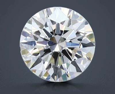 2.45ct F VS1 Rare Carat Ideal Cut Round Diamond