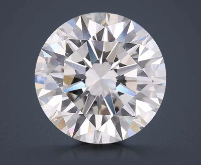 3.02ct H VVS2 Rare Carat Ideal Cut Round Lab Grown Diamond