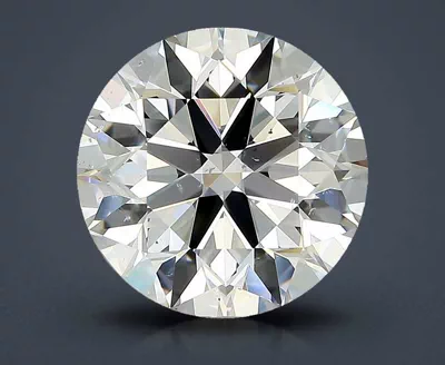 5.03ct F SI2 Rare Carat Ideal Cut Round Diamond
