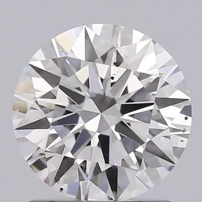 1.06ct F SI1 Rare Carat Ideal Cut Round Lab Grown Diamond