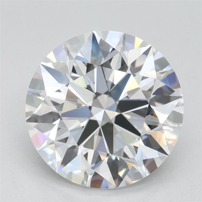 2.18ct D FL Rare Carat Ideal Cut Round Lab Grown Diamond