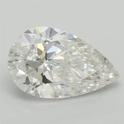 1.05ct E VS1 Rare Carat Ideal Cut Pear Lab Grown Diamond