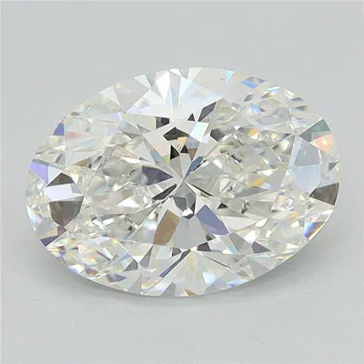 1.07ct D VVS2 Rare Carat Ideal Cut Oval Lab Grown Diamond