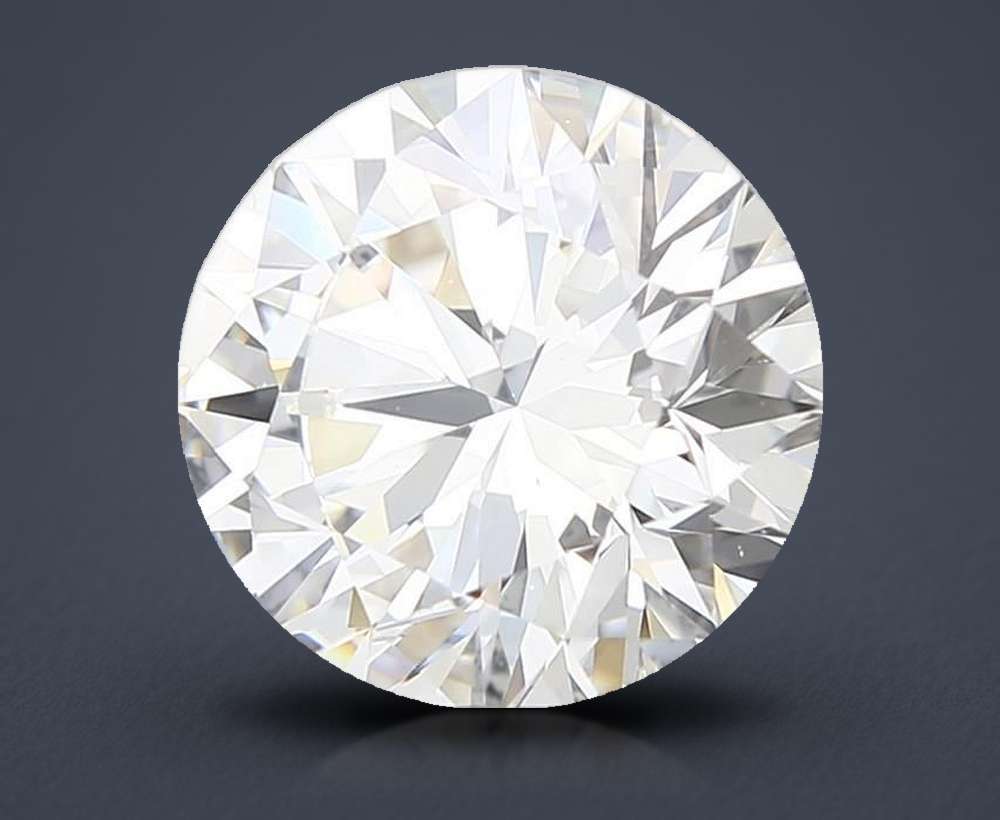 3.00ct H VS1 Excellent Cut Round Lab Grown Diamond