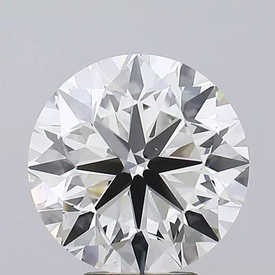 5.02ct J VS2 Very Good Cut Round Diamond