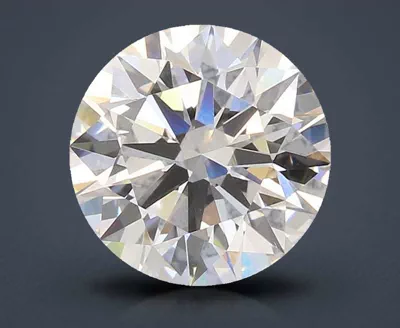 3.40ct E VS1 Rare Carat Ideal Cut Round Lab Grown Diamond