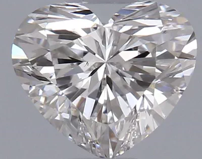 0.58ct G VS2 Rare Carat Ideal Cut Heart Diamond