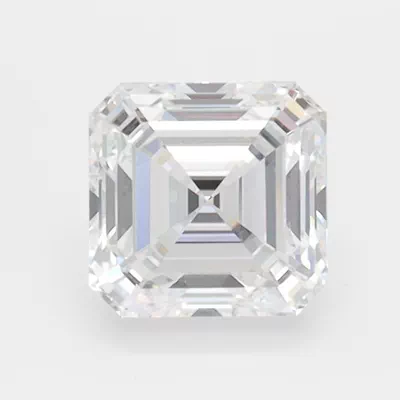 1.07ct D VVS1 Rare Carat Ideal Cut Asscher Lab Grown Diamond