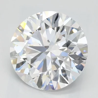 2.04ct D IF Rare Carat Ideal Cut Round Lab Grown Diamond