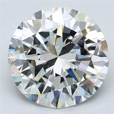 3.49ct E VS2 Very Good Cut Round Diamond
