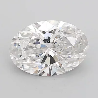 3.01ct E VS1 Rare Carat Ideal Cut Oval Lab Grown Diamond