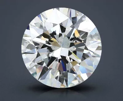 5.02ct H SI1 Rare Carat Ideal Cut Round Diamond