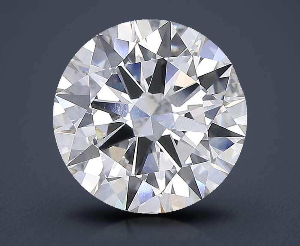 10.06ct H VVS2 Excellent Cut Round Lab Grown Diamond