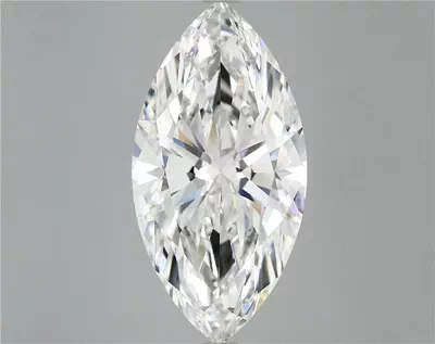 8.59ct F VS1 Rare Carat Ideal Cut Marquise Lab Grown Diamond