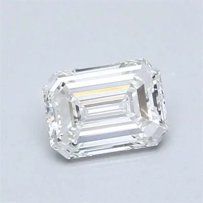 0.70ct F SI1 Very Good Cut Emerald Diamond