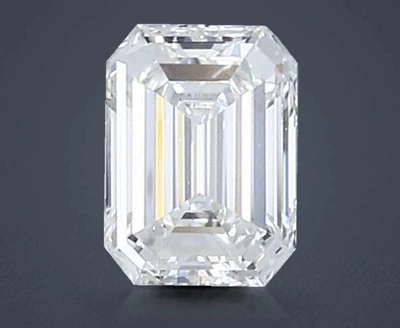 0.70ct F SI1 Very Good Cut Emerald Diamond