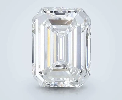 0.70ct F SI1 Very Good Cut Emerald Diamond