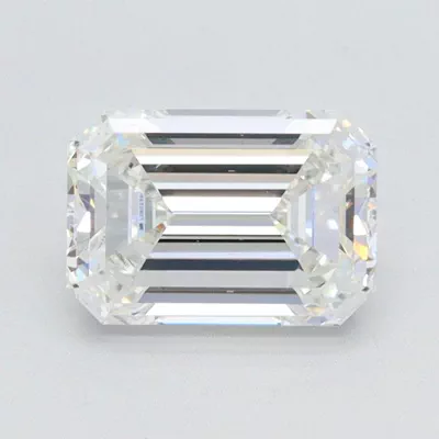 1.47ct G VS2 Rare Carat Ideal Cut Emerald Lab Grown Diamond