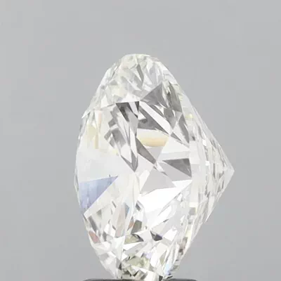 5.01ct H VS2 Excellent Cut Round Lab Grown Diamond