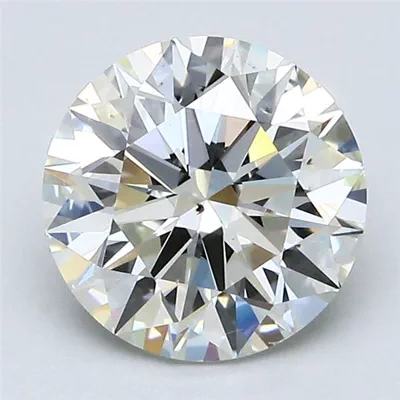 2.22ct J SI1 Rare Carat Ideal Cut Round Diamond