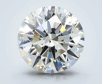 2.22ct J SI1 Rare Carat Ideal Cut Round Diamond