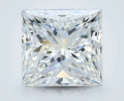 7.01ct H VVS2 Rare Carat Ideal Cut Princess Diamond