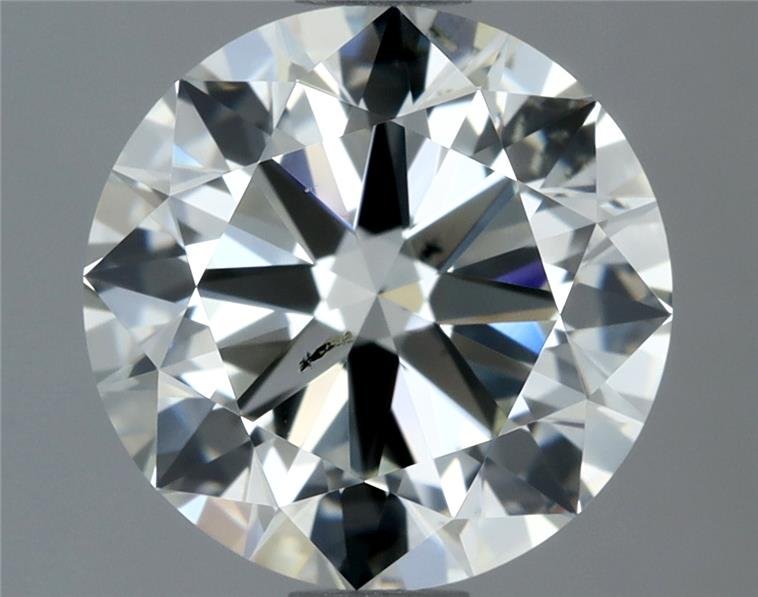 1.90ct J SI1 Excellent Cut Round Diamond