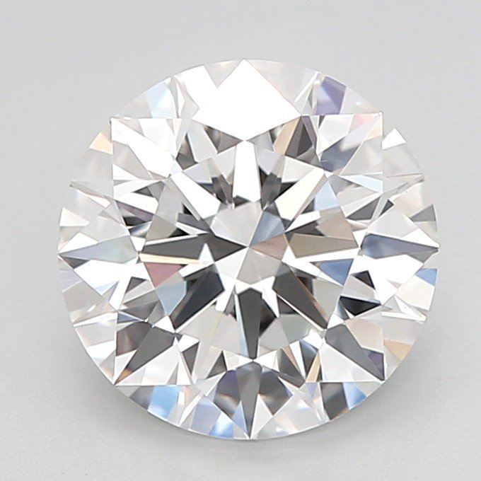 2.55ct F VVS2 Rare Carat Ideal Cut Round Lab Grown Diamond
