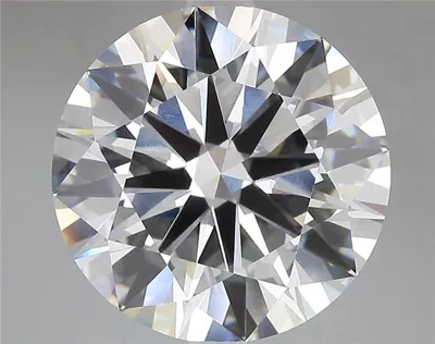 8.07ct D VVS2 Rare Carat Ideal Cut Round Lab Grown Diamond