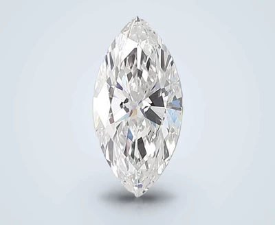 3.07ct E VS1 Rare Carat Ideal Cut Marquise Lab Grown Diamond