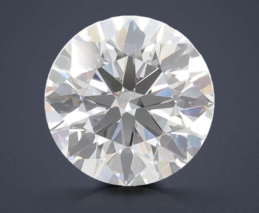 1.76ct D FL Rare Carat Ideal Cut Round Lab Grown Diamond